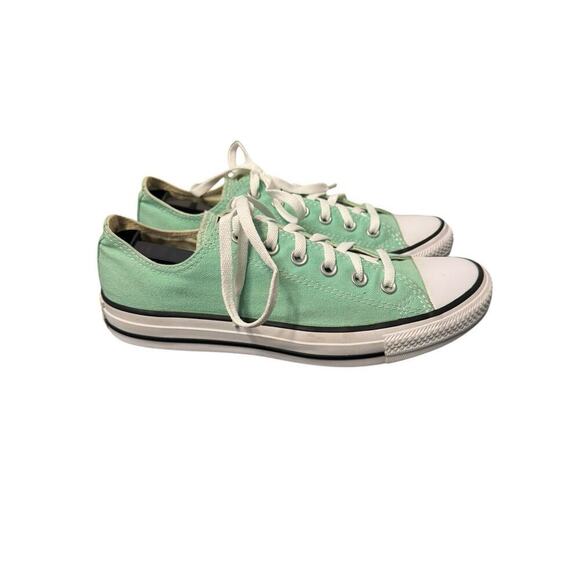 Converse Chuck Taylor Low Top All Stars Mint Sneakers Women’s Size 9 Men’s 7 - Picture 3 of 7